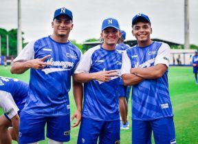 Inauguración del Estadio de Béisbol Rigoberto López Pérez en León