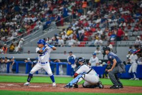 Inauguración del Estadio de Béisbol Rigoberto López Pérez en León