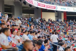 Inauguración del Estadio de Béisbol Rigoberto López Pérez en León