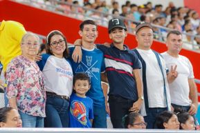 Inauguración del Estadio de Béisbol Rigoberto López Pérez en León