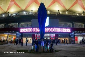 Inauguración del Estadio de Béisbol Rigoberto López Pérez en León