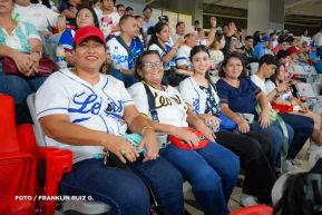 Inauguración del Estadio de Béisbol Rigoberto López Pérez en León