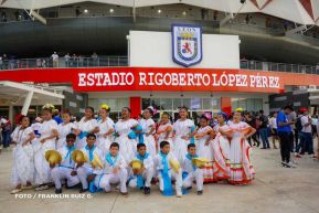 Inauguración del Estadio de Béisbol Rigoberto López Pérez en León