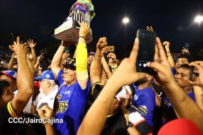 Germán Pomares Ordóñez corona a Chinandega como campeón 