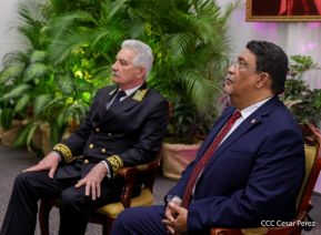 Compañero Alexander Khokhólikov recibe la Orden José de Marcoleta en el Grado de Gran Cruz 