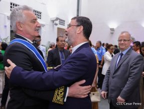 Compañero Alexander Khokhólikov recibe la Orden José de Marcoleta en el Grado de Gran Cruz 