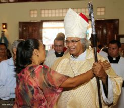 Cardenal Brenes celebra a San Antonio de Padua