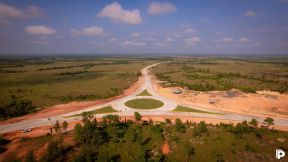 Segundo tramo de la carretera Sahsa-Puerto Cabezas