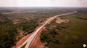 Segundo tramo de la carretera Sahsa-Puerto Cabezas