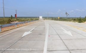 Segundo tramo de la carretera Sahsa-Puerto Cabezas