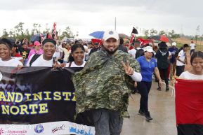 Segundo tramo de la carretera Sahsa-Puerto Cabezas