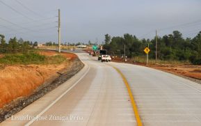 Segundo tramo de la carretera Sahsa-Puerto Cabezas