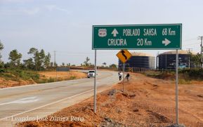 Segundo tramo de la carretera Sahsa-Puerto Cabezas