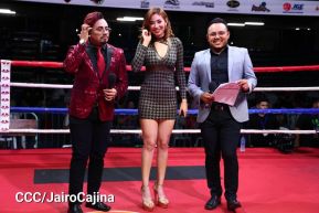 Así se vivió la velada boxística "El Desafío" en el Polideportivo Alexis Argüello