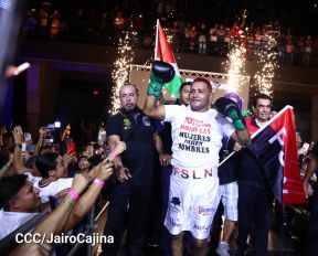 Así se vivió la velada boxística "El Desafío" en el Polideportivo Alexis Argüello