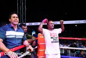 Así se vivió la velada boxística "El Desafío" en el Polideportivo Alexis Argüello