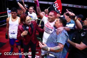 Así se vivió la velada boxística "El Desafío" en el Polideportivo Alexis Argüello