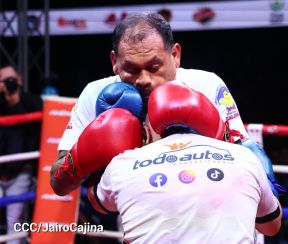 Así se vivió la velada boxística "El Desafío" en el Polideportivo Alexis Argüello
