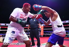 Así se vivió la velada boxística "El Desafío" en el Polideportivo Alexis Argüello