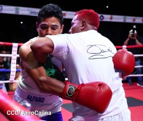 Así se vivió la velada boxística "El Desafío" en el Polideportivo Alexis Argüello