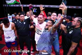 Así se vivió la velada boxística "El Desafío" en el Polideportivo Alexis Argüello