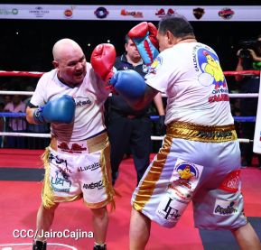 Así se vivió la velada boxística "El Desafío" en el Polideportivo Alexis Argüello