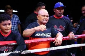 Así se vivió la velada boxística "El Desafío" en el Polideportivo Alexis Argüello