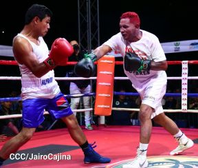 Así se vivió la velada boxística "El Desafío" en el Polideportivo Alexis Argüello