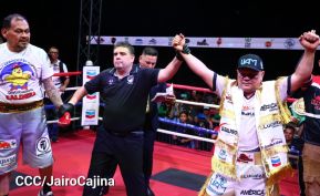 Así se vivió la velada boxística "El Desafío" en el Polideportivo Alexis Argüello