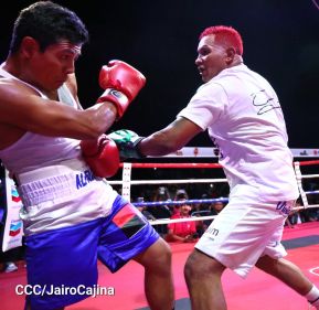 Así se vivió la velada boxística "El Desafío" en el Polideportivo Alexis Argüello