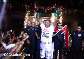 Así se vivió la velada boxística "El Desafío" en el Polideportivo Alexis Argüello