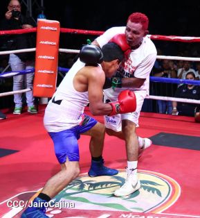 Así se vivió la velada boxística "El Desafío" en el Polideportivo Alexis Argüello