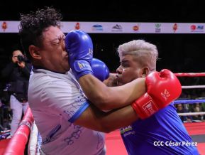 Así se vivió la velada boxística "El Desafío" en el Polideportivo Alexis Argüello