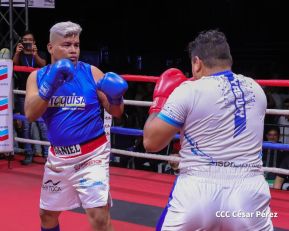 Así se vivió la velada boxística "El Desafío" en el Polideportivo Alexis Argüello