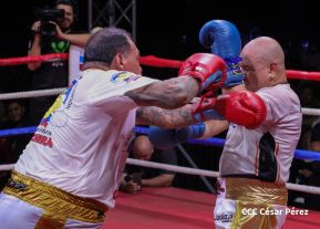 Así se vivió la velada boxística "El Desafío" en el Polideportivo Alexis Argüello