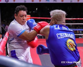 Así se vivió la velada boxística "El Desafío" en el Polideportivo Alexis Argüello
