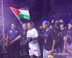 Así se vivió la velada boxística "El Desafío" en el Polideportivo Alexis Argüello