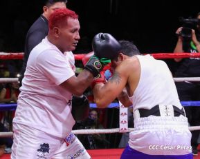 Así se vivió la velada boxística "El Desafío" en el Polideportivo Alexis Argüello