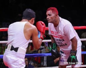 Así se vivió la velada boxística "El Desafío" en el Polideportivo Alexis Argüello