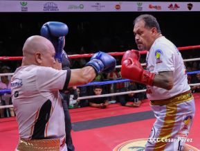 Así se vivió la velada boxística "El Desafío" en el Polideportivo Alexis Argüello