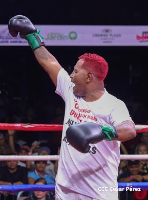 Así se vivió la velada boxística "El Desafío" en el Polideportivo Alexis Argüello