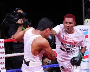 Así se vivió la velada boxística "El Desafío" en el Polideportivo Alexis Argüello