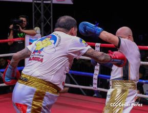 Así se vivió la velada boxística "El Desafío" en el Polideportivo Alexis Argüello