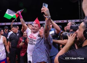 Así se vivió la velada boxística "El Desafío" en el Polideportivo Alexis Argüello