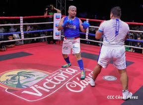 Así se vivió la velada boxística "El Desafío" en el Polideportivo Alexis Argüello