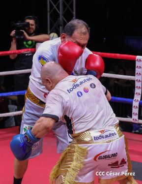 Así se vivió la velada boxística "El Desafío" en el Polideportivo Alexis Argüello