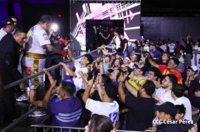 Así se vivió la velada boxística "El Desafío" en el Polideportivo Alexis Argüello