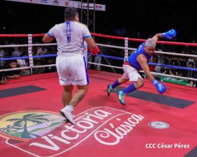 Así se vivió la velada boxística "El Desafío" en el Polideportivo Alexis Argüello