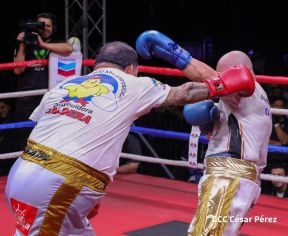 Así se vivió la velada boxística "El Desafío" en el Polideportivo Alexis Argüello