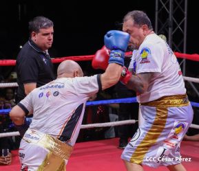 Así se vivió la velada boxística "El Desafío" en el Polideportivo Alexis Argüello